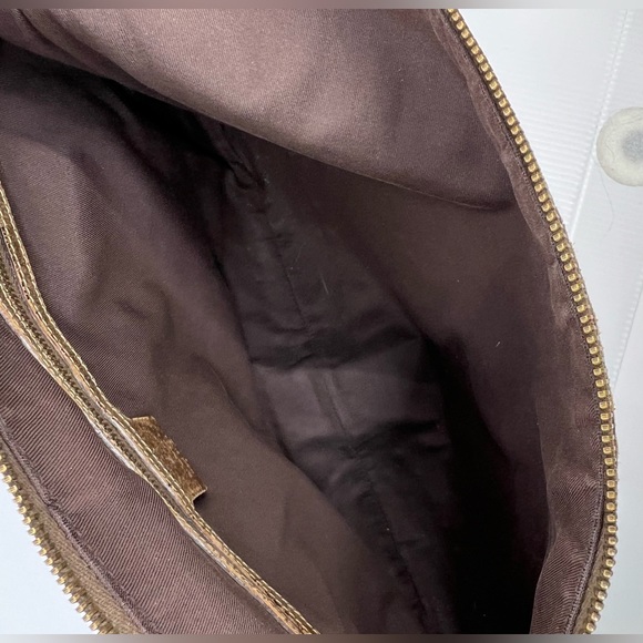 Gucci Pelham Monogram Canvas Studded Shoulder Bag - Picture 13 of 13